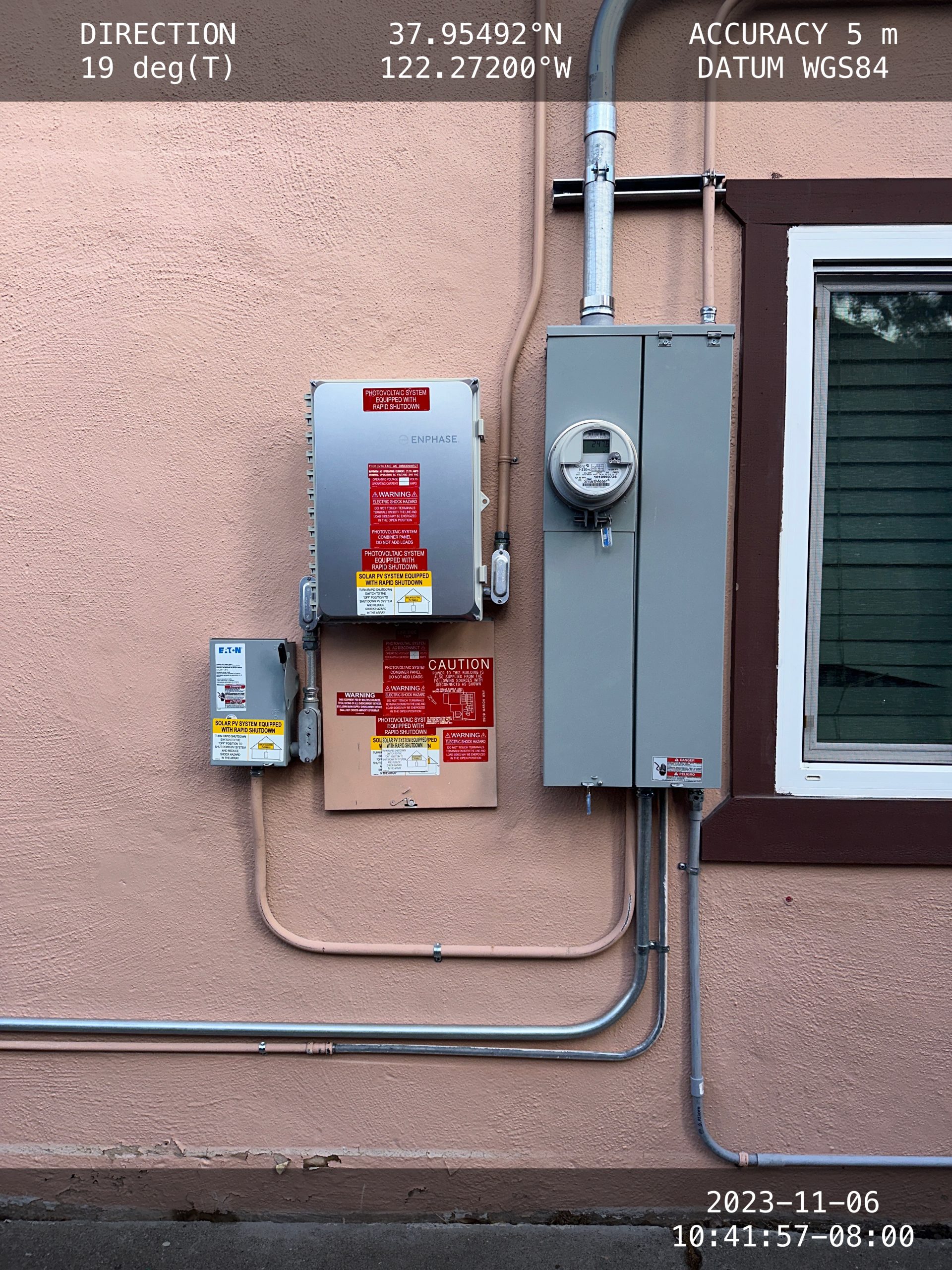 Generator and power system install by Towers EC in Solano County, CA